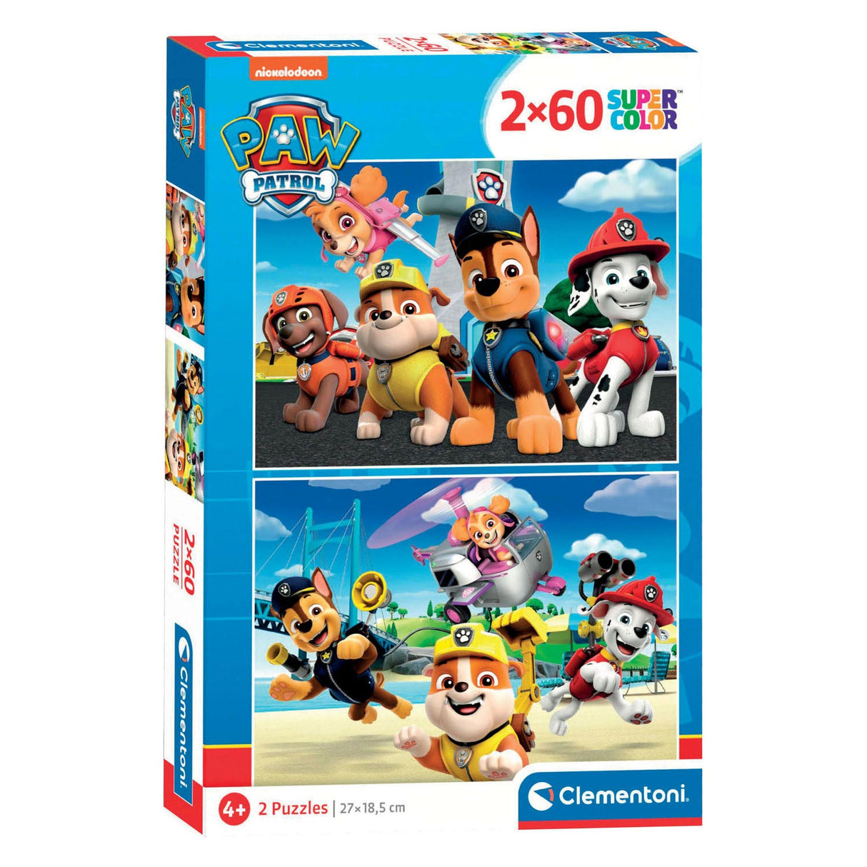 Clementoni Jigsaw Puzzle Paw Patrol, 2x60st.