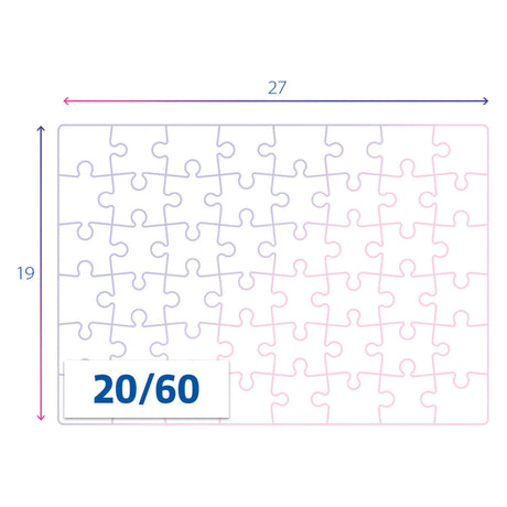 Clementoni legpuzzel paw patrol, 2x60st.
