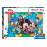 Clementoni puzzle Mickey and Friends, 104st.