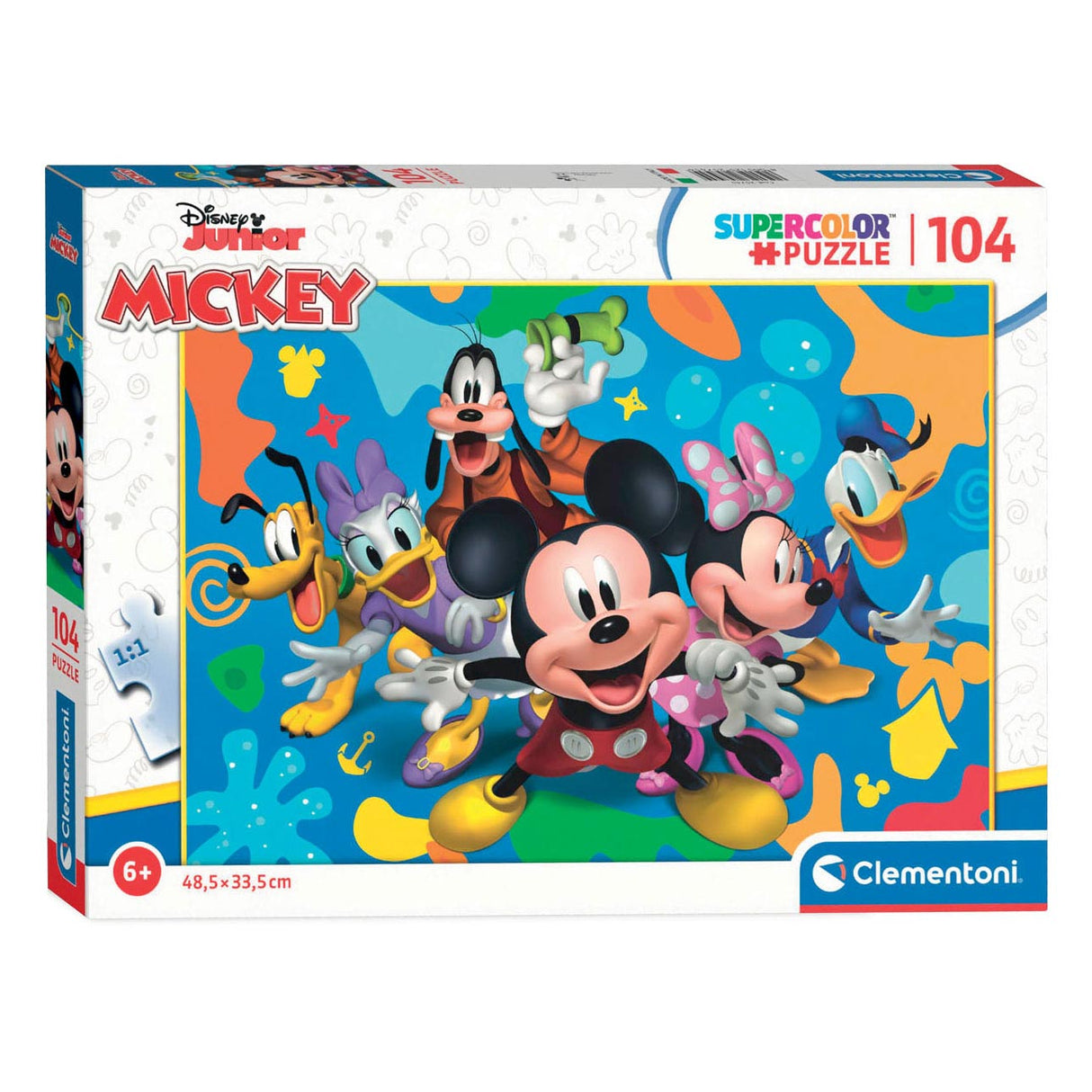 Clementoni Puzzle Disney - Mickey und Freunde, 104st.