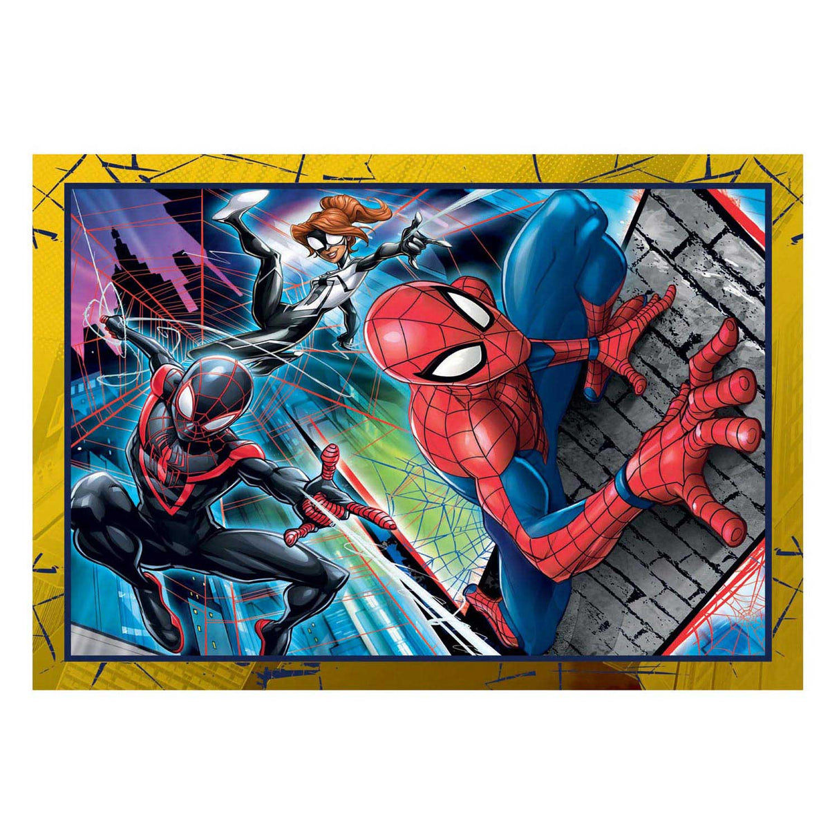 Clementoni pusler Spiderman, 4in1