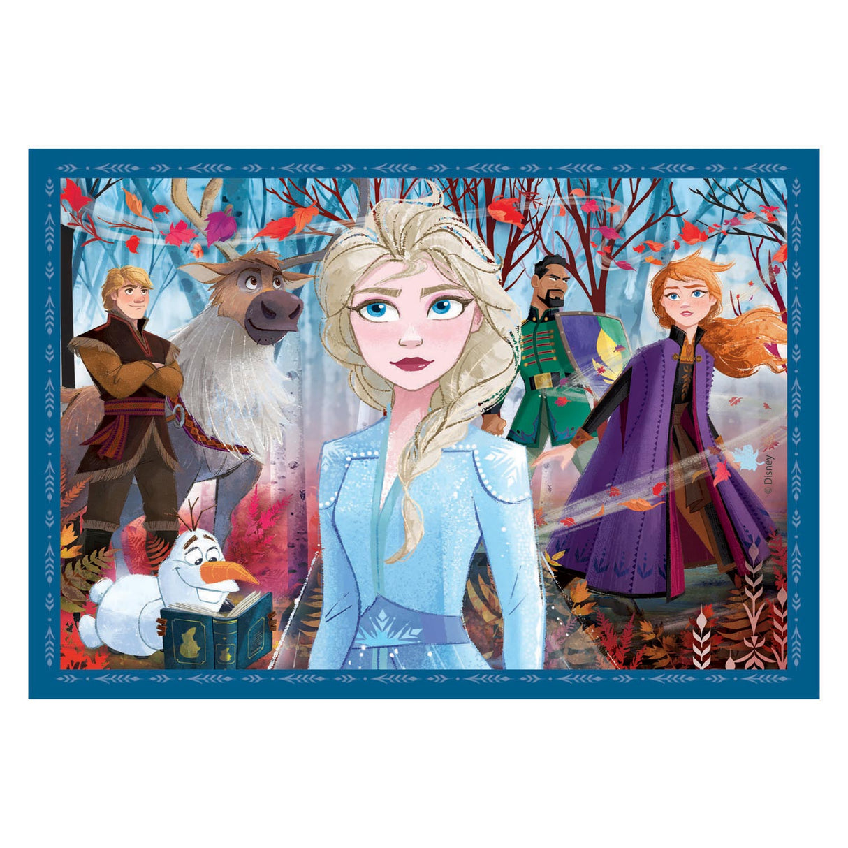 Clementoni hádanky Disney Frozen, 4in1