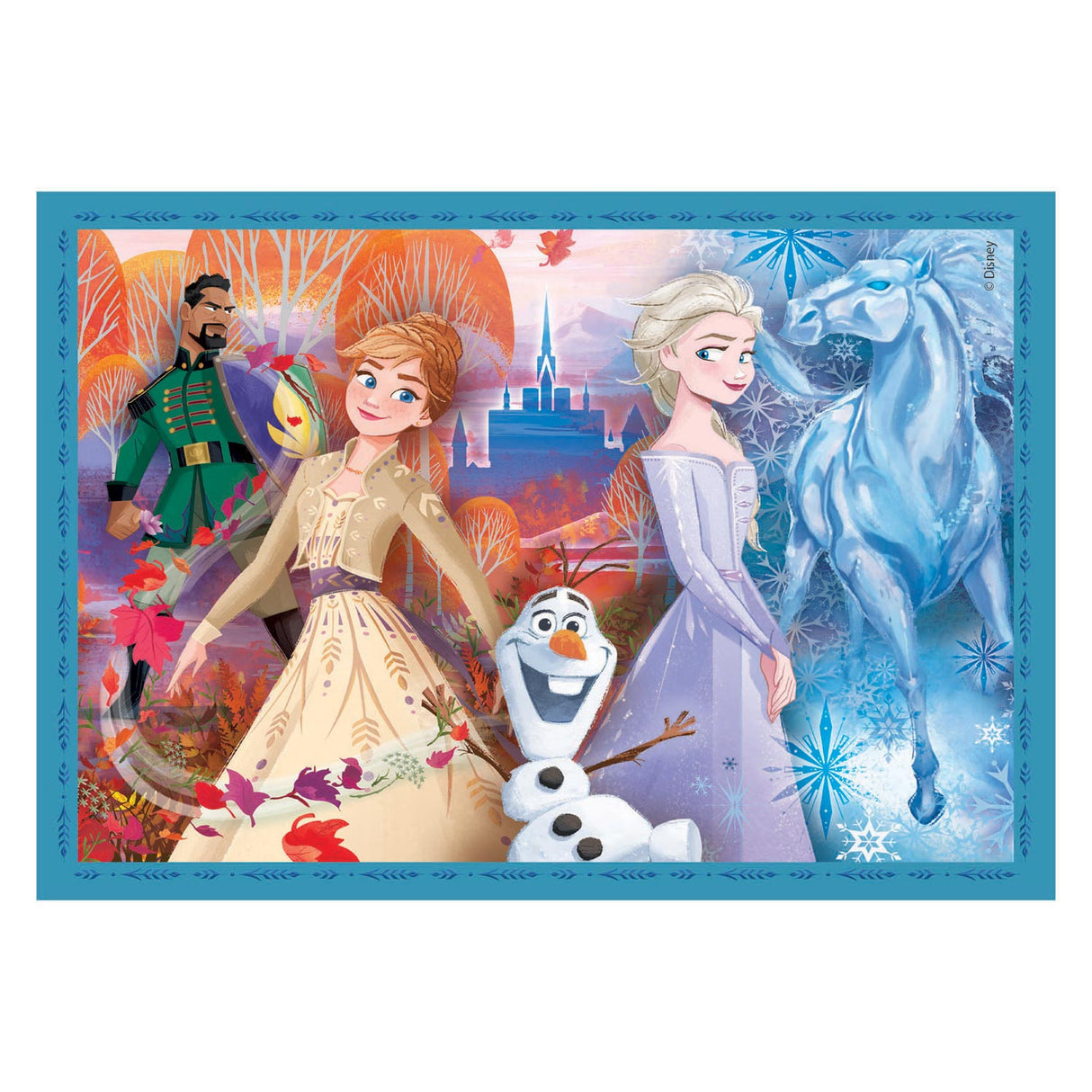 Clemenstoni Puzzles Disney gefruer, 4in1