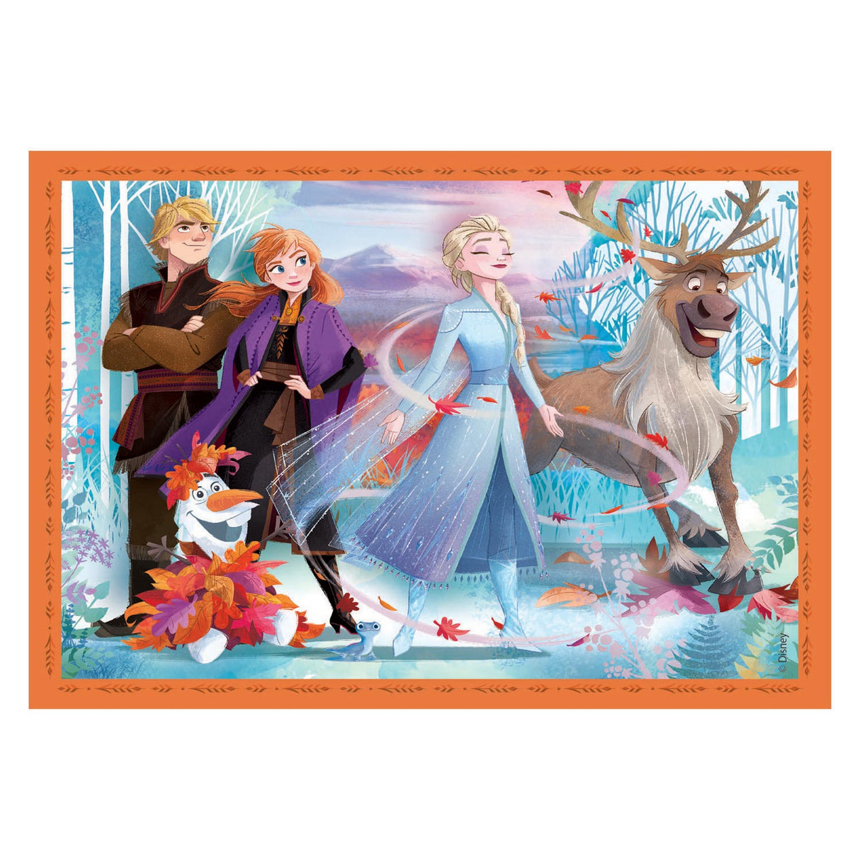 Clemenstoni Puzzles Disney gefruer, 4in1