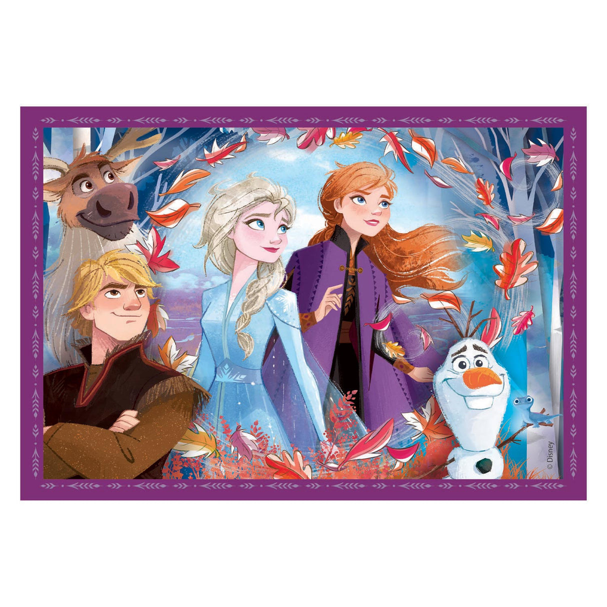 Clemenstoni Puzzles Disney gefruer, 4in1