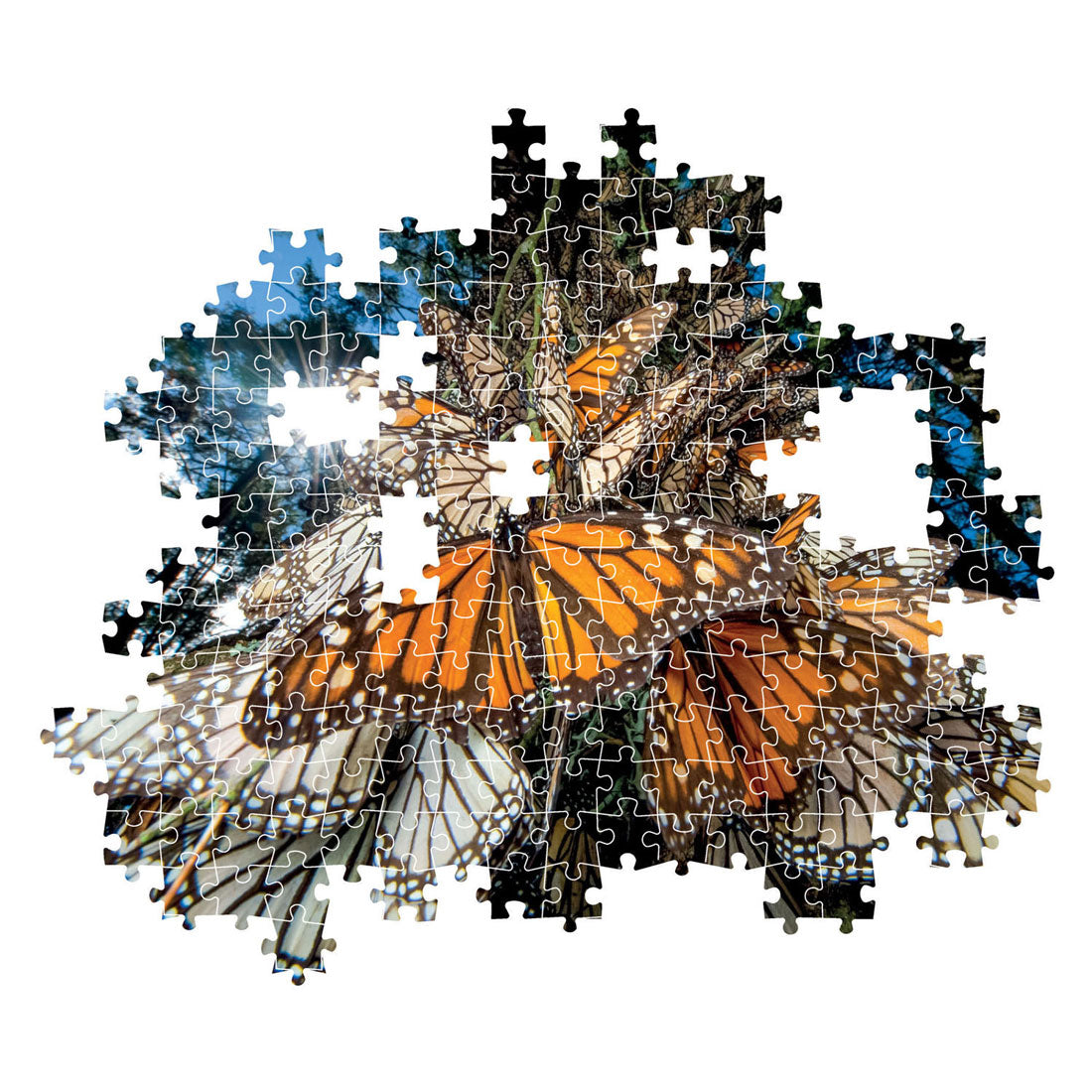 Clementoni jigsaw puzzle National Geographics - Butterfly, 1000st.