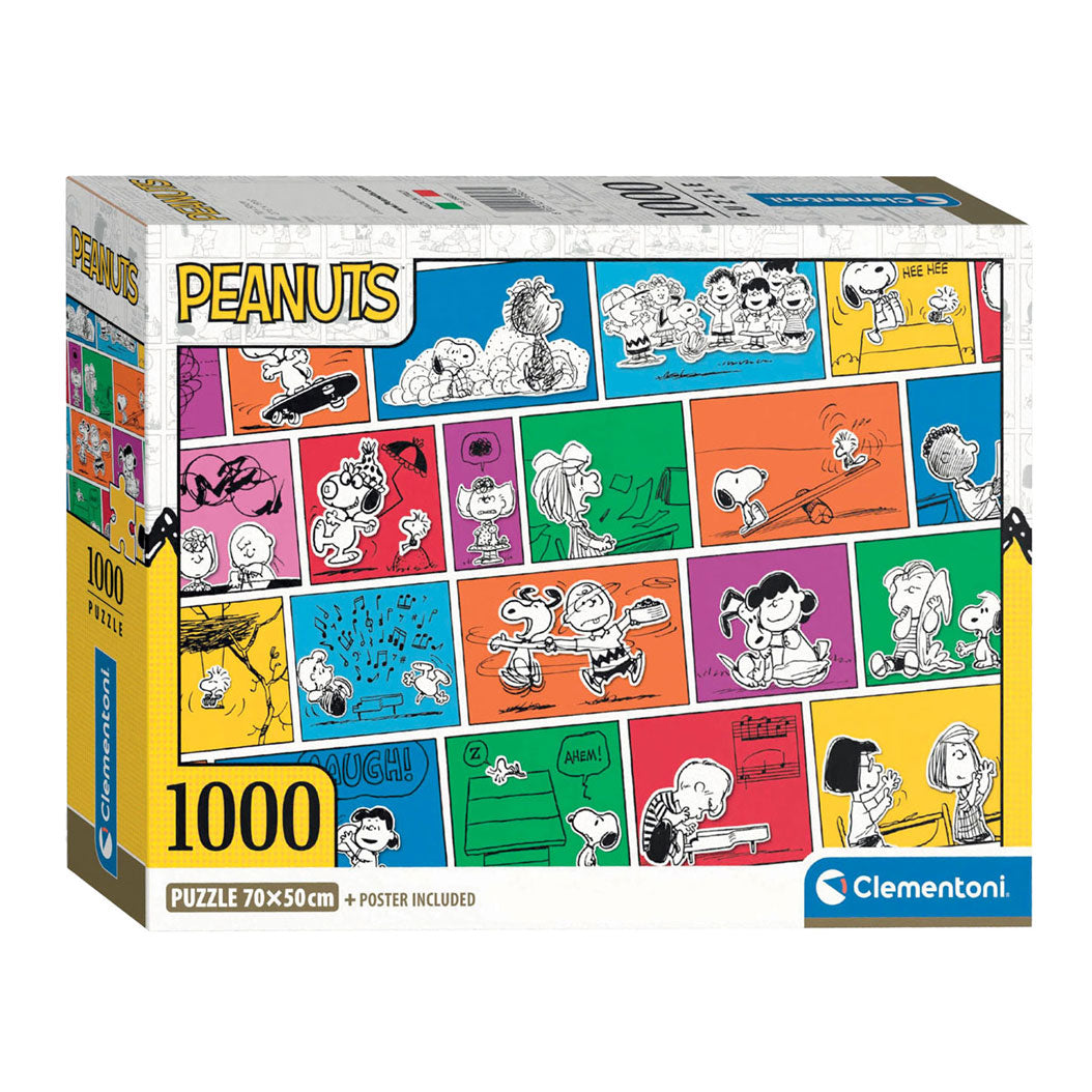 Clementi Jigsaw Puzzle Arašidi Snoopy, 1000st.