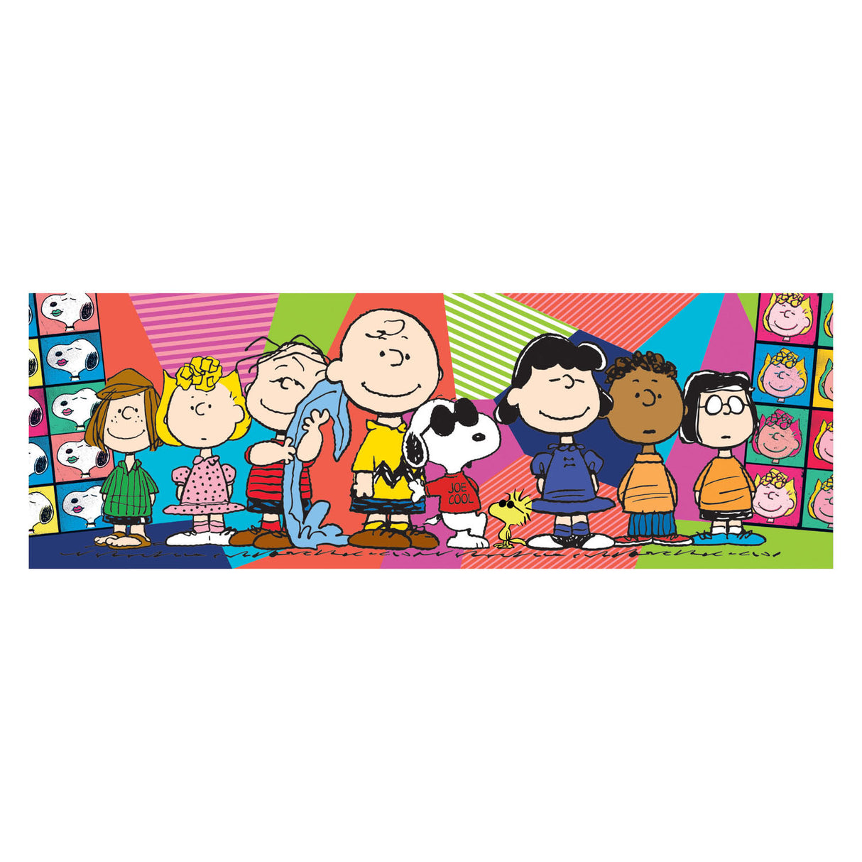 Clementoni Jigsaw Puzzle Panorama Peanuts Snoopy, 1000st.