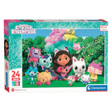 Clementoni Puzzle's Poppenhuis de Maxi Gabby, 24st.