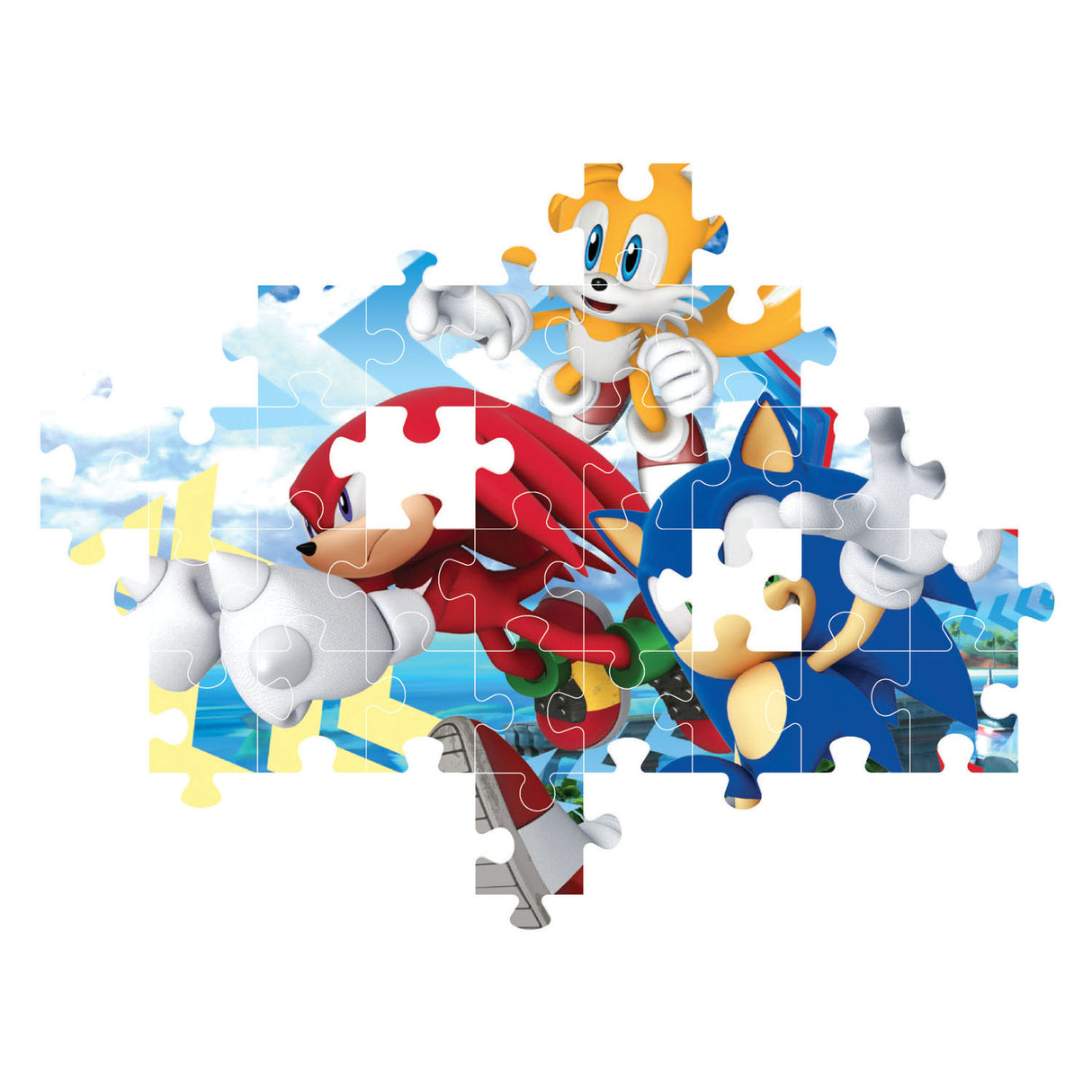 Clementoni Jigsaw Puzzle Super Sonic, 104st.