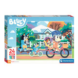 Clementoni Jigsaw Puzzle Super Color Bluey Bikes, 24st.