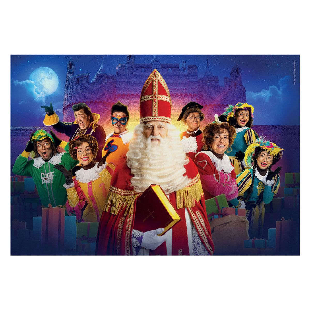 Clementi Jigsaw Puzzle Super Color Club iz Sinterklaas, 60st.