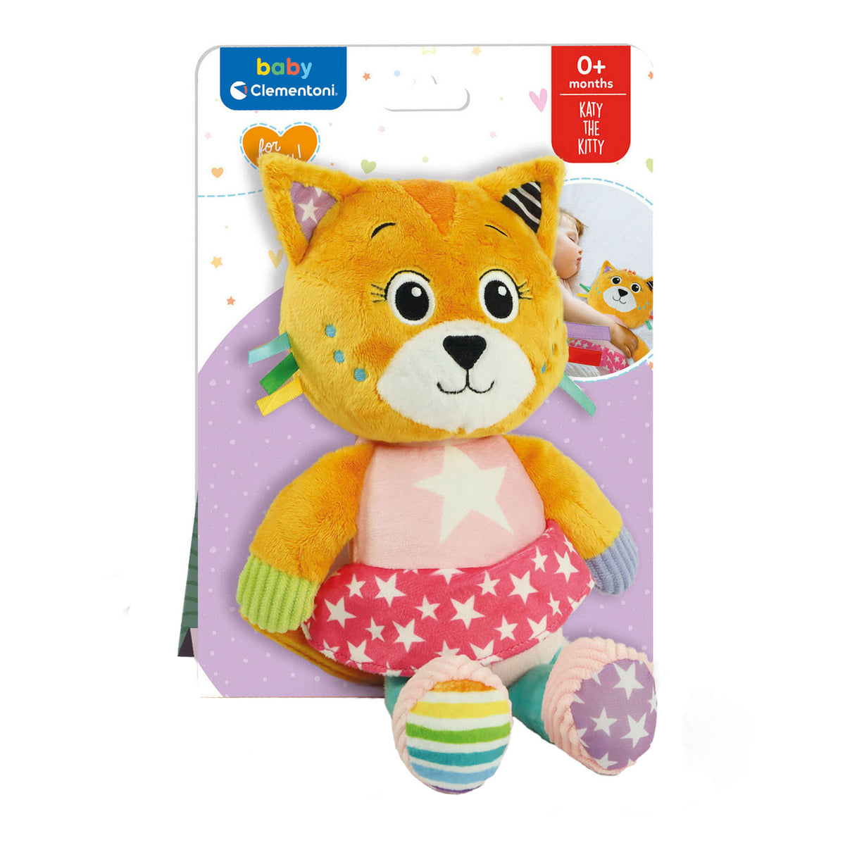 Clementoni baby pluche kat