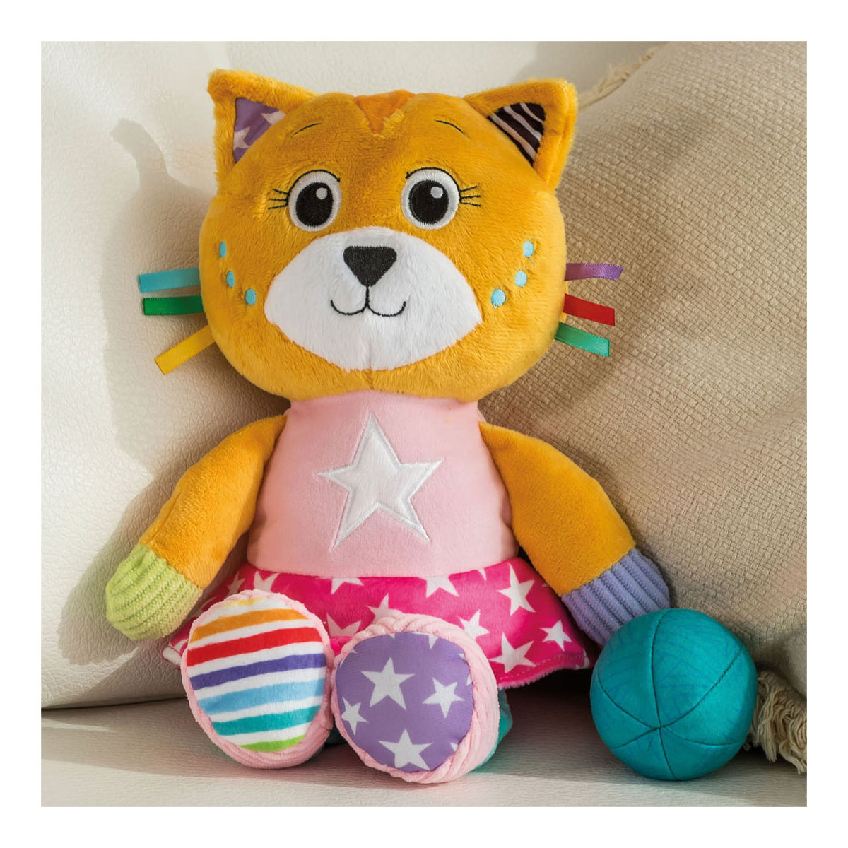 Clementoni baby pluche kat