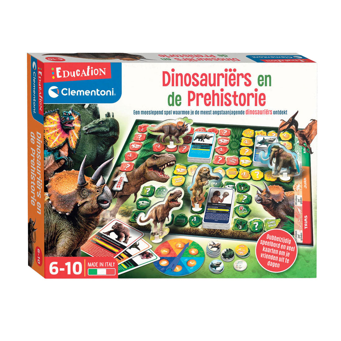 Dinozaury Clementoni i Prehistory Pard Game (NL)