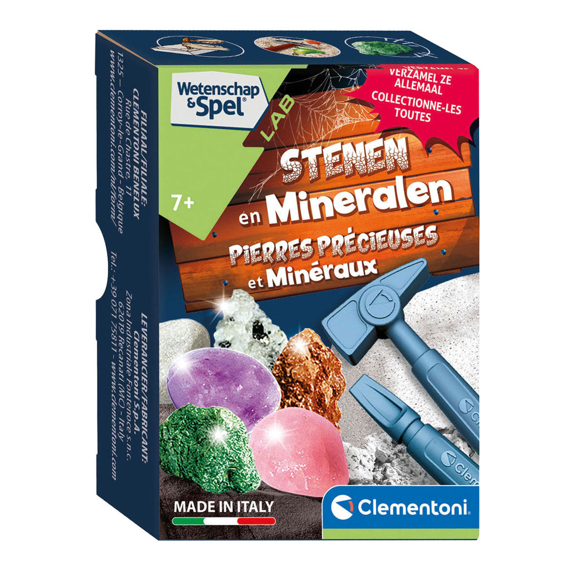 Clementoni Science and Game looking for stones and minerals