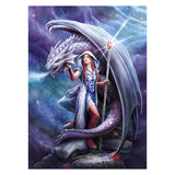 Clementoni legpuzzel anne stokes dragon mage, 1000st.