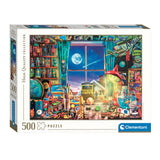 Puzzle de Jigsaw Clementoni sur la Lune, 500e.