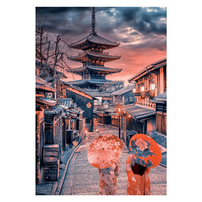 Clementoni Jigsaw puzzle sera a Kyoto, 500st.