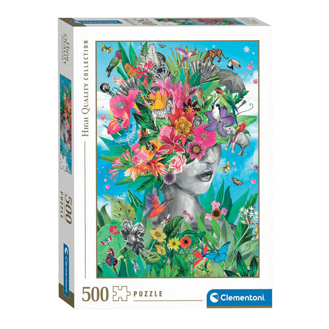 Clementoni Jigsaw Puzzle Head in the Jungle, 500st.