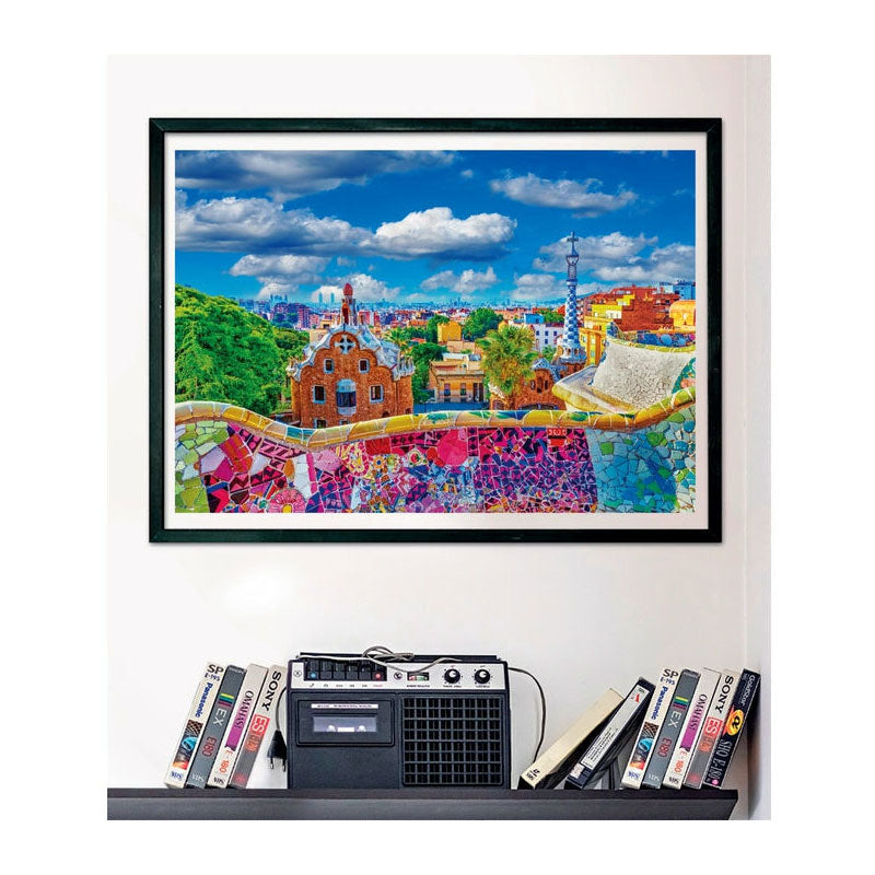 Clementoni jigsaw puzzle Park Guell Barcelona, ​​1000st.