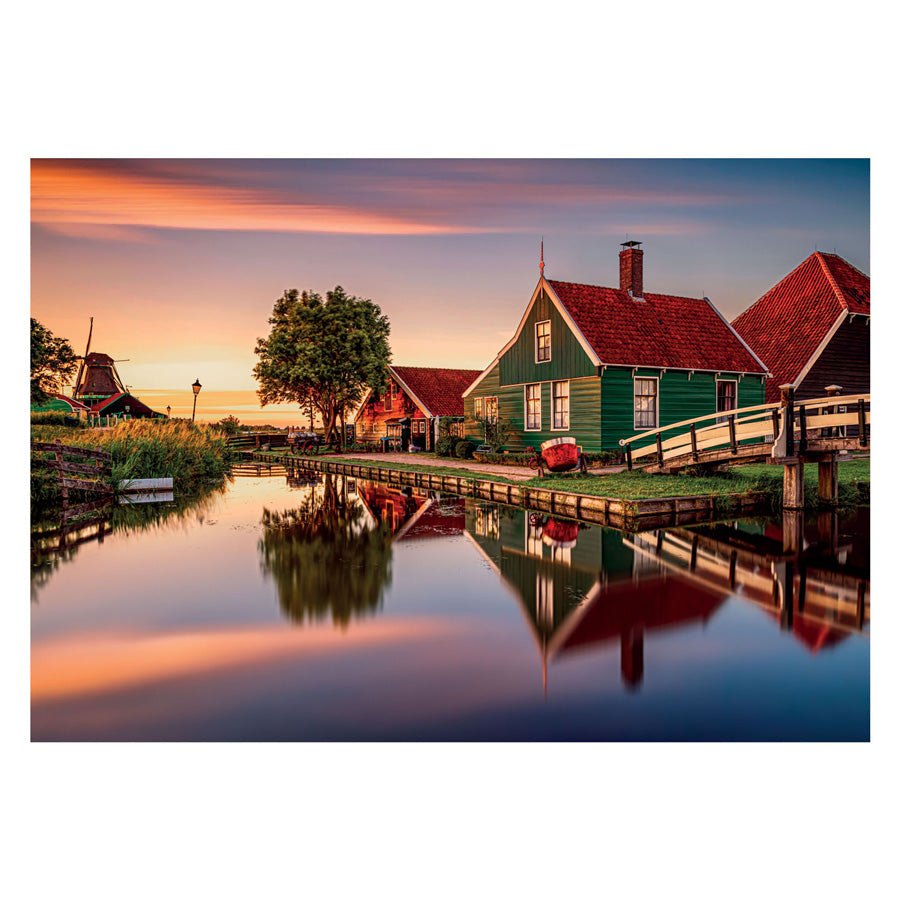 Clementoni legpuzzel zaanse schans, 1500st.