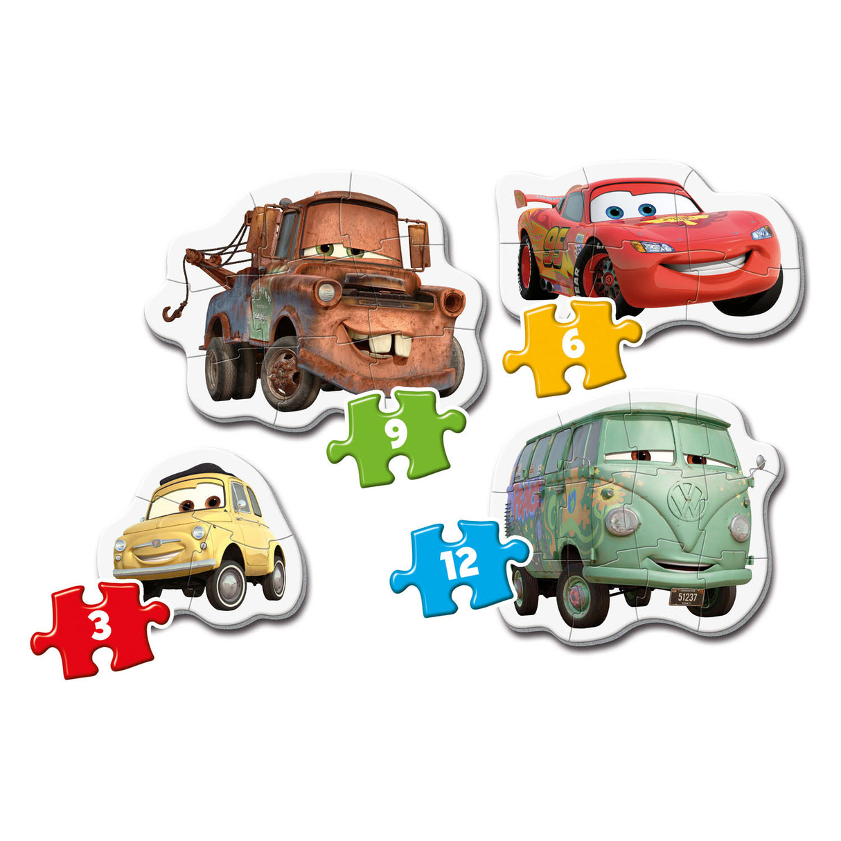 Clementoni Jigsaw Puzzle meine ersten Rätselautos