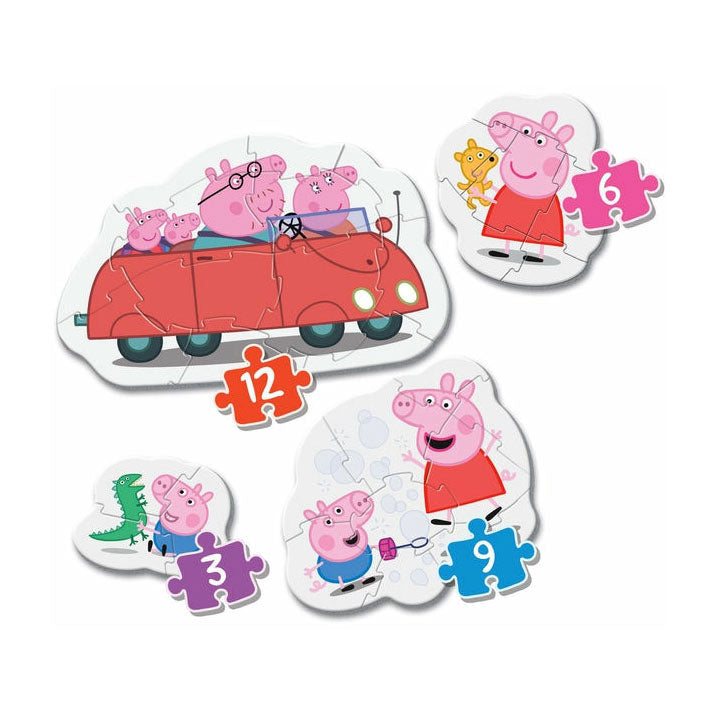 Clementoni Puzzle mein erstes Rätsel Peppa Pig