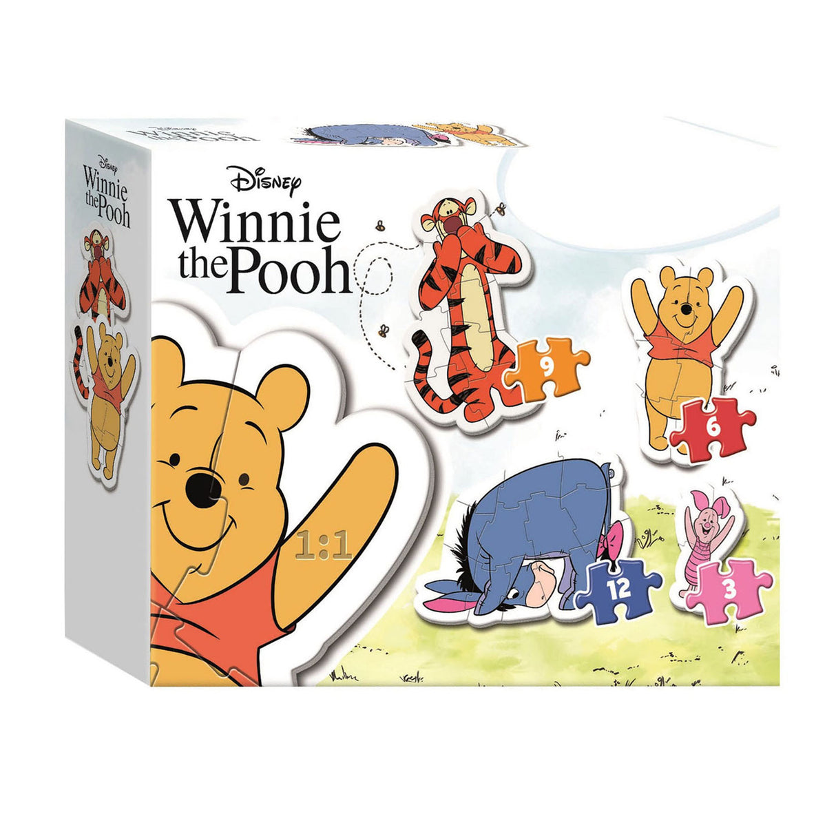 Cleemontoni Jigsaw Puzzzel meng éischt Puzzelen De Pooh