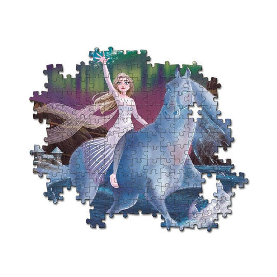 Clementoni Legpuzzel Super Color Glowing Lights Frozen II, 104st.