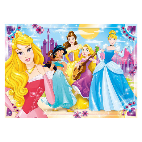 Clementoni legpuzzel super color maxi prinses, 104st.