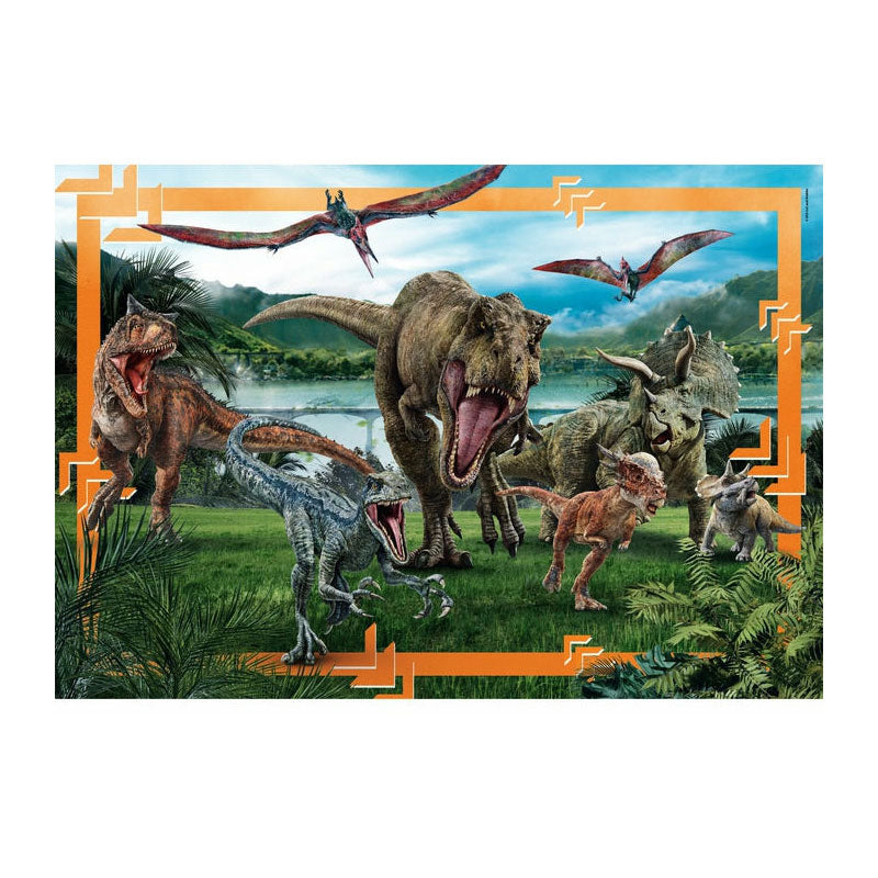 Clementoni Jigsaw Puzzle Super Color Maxi Jurassic World, 104st.