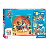 Cleemontoni jigsaw Puzzle Super Faarf Square Pattborrow, 3x48st.