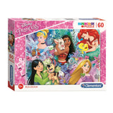 Clementi Jigsaw Puzzle Super Color Princess II, 60st.