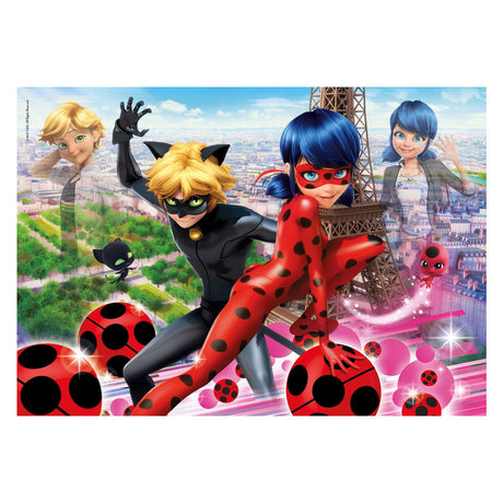 Clementoni Legpuzzel Super Color Ladybug, 104st.