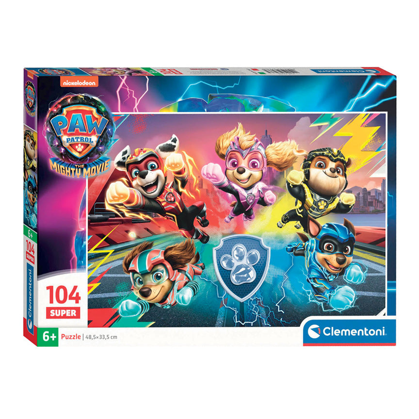 Clementoni legpuzzel super color the movie, 104st.