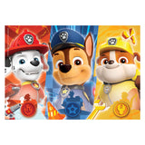 Clementoni legpuzzel super color paw patrol close up, 104st.