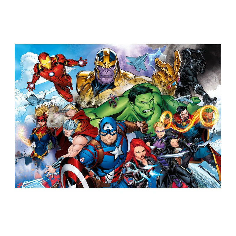 Clementoni legpuzzel super color avengers, 104st.