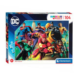 Clementoni Jigsaw Puzzle Super Color DC Comics, 104st.