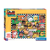 Clementoni legpuzzel super color emoji town, 180st.