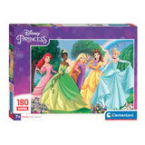 Clementoni legpuzzel super color prinses, 180st.