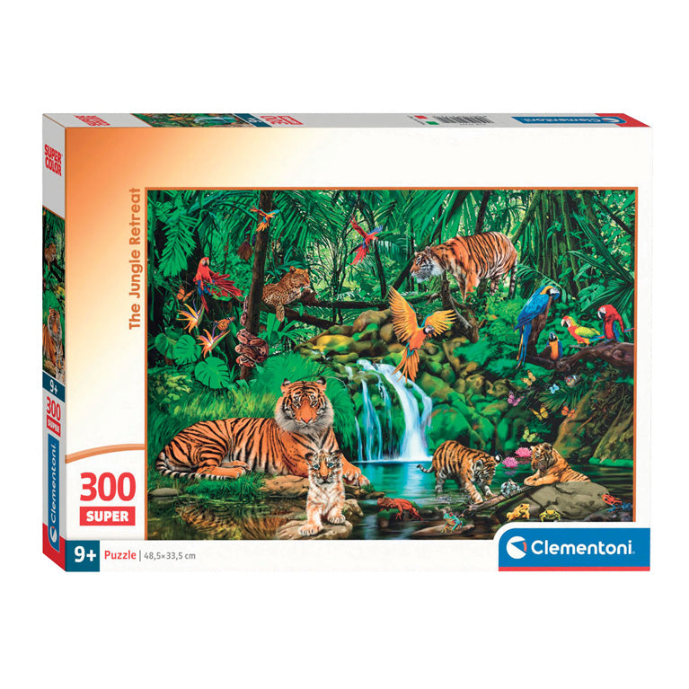 Clementoni legpuzzel super color the retreat, 300st.