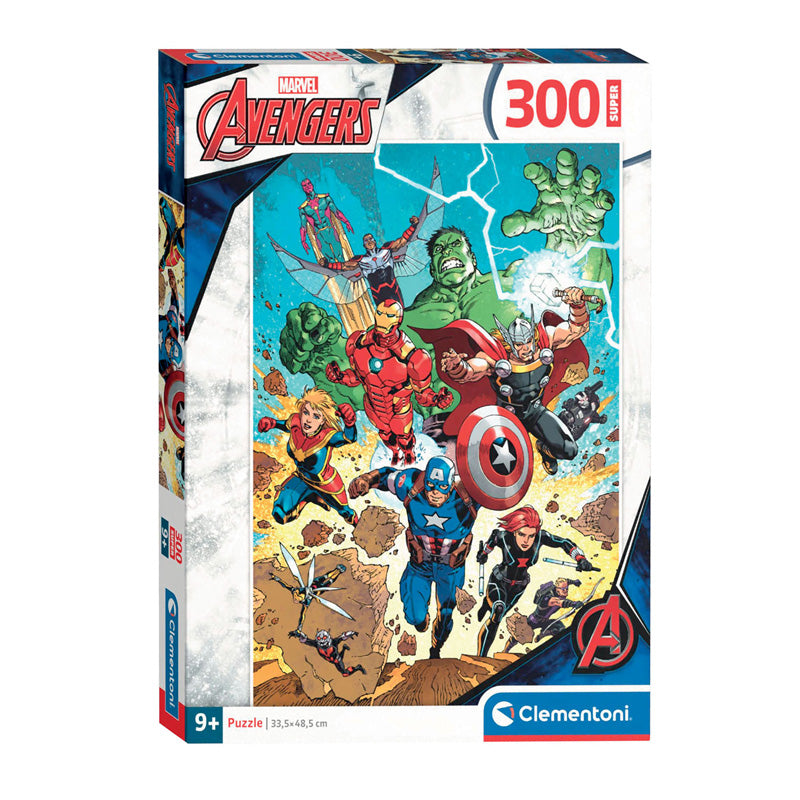 Clementoni legpuzzel super color the avengers, 300st.