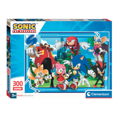 Clementoni Jigsaw Puzzle Super Color Sonic, 300st.