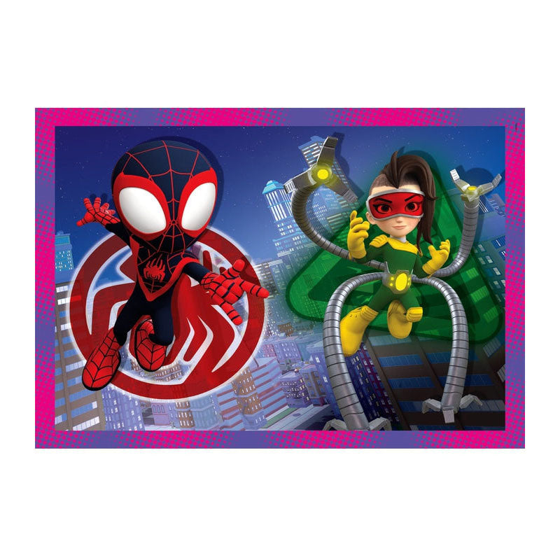 Clementoni Legpuzzel 4in1 Spidey i jego niesamowici przyjaciele