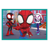 Clementoni blokpuzzel spidey and his amazing friends, 6st.