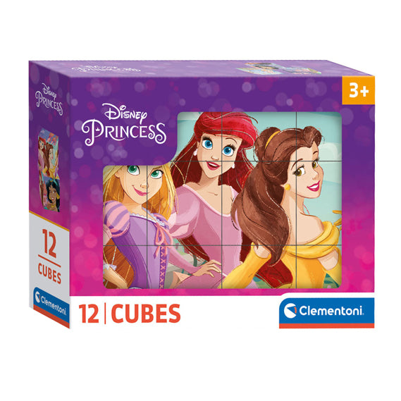 Clementoni blokpuzzel prinses, 12st.