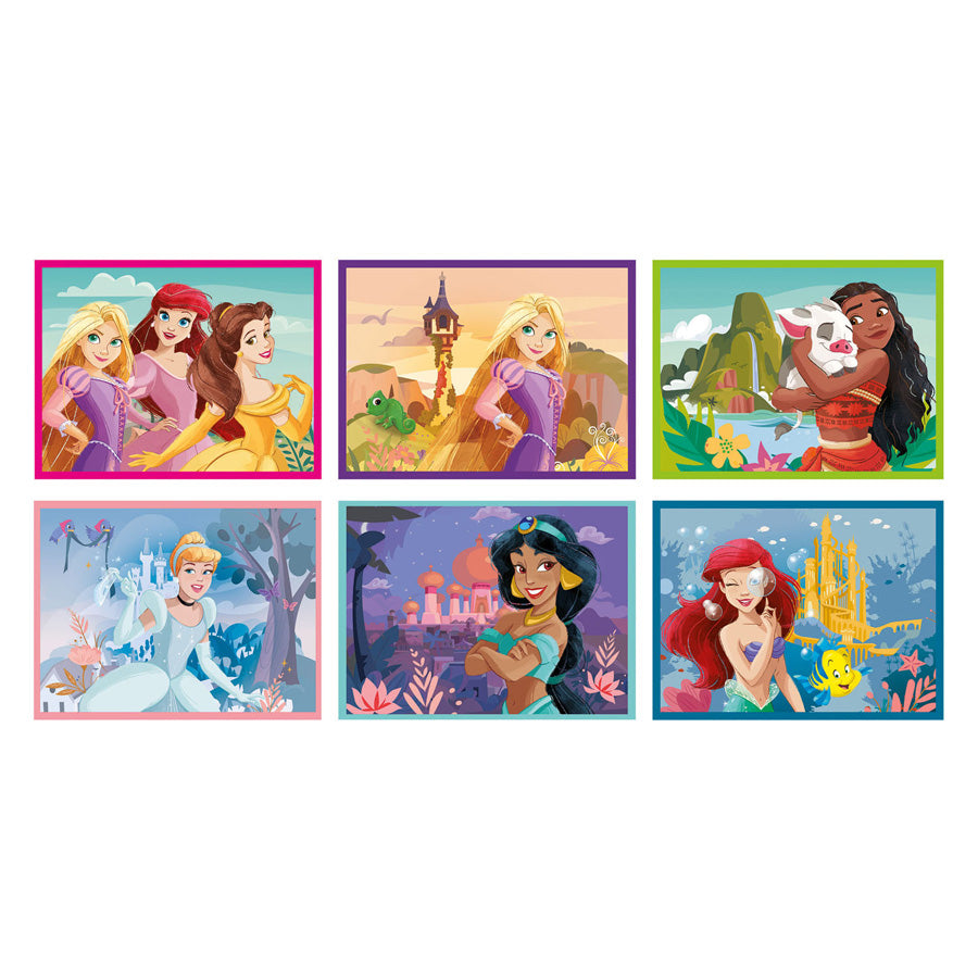 Clementoni blokpuzzel prinses, 12st.