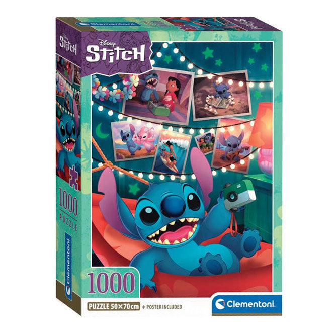 Clementoni Legpuzzel Stitch, 1000st.