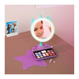 Clementoni crazy chic - eenhoorn spiegel met led ring licht